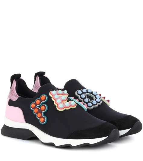 fendi hightop scuba|fendi ladies sneakers.